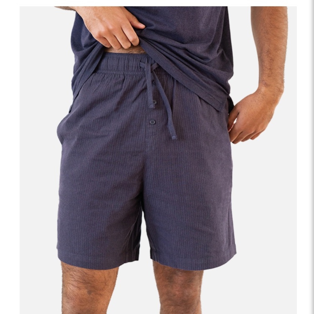 Men's Bamboo Woven Sleep Shorts